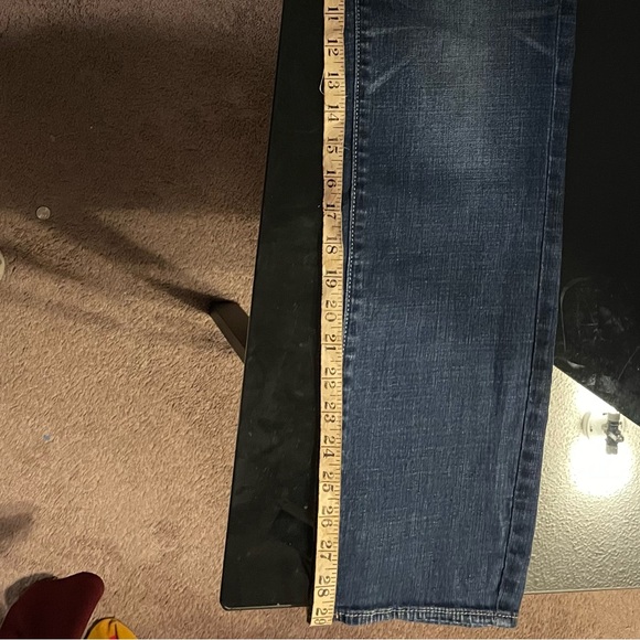 American Eagle Outfitters Dark Blue Straight Leg Jeans - Picture 6 of 6